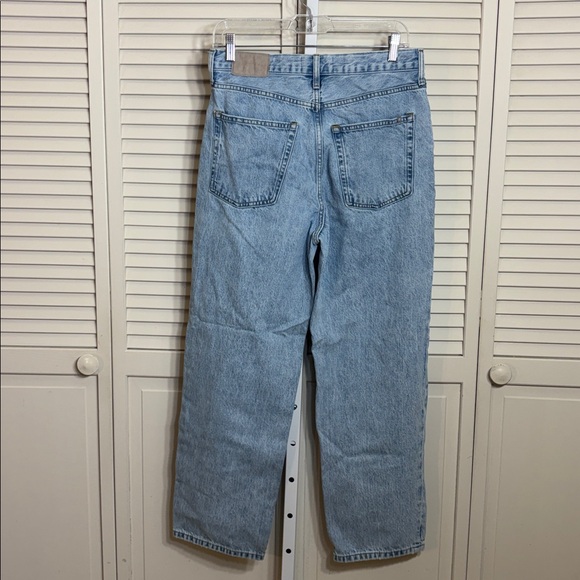 Everlane Straight Leg Jeans Rigid Way High 100% Organic Cotton Sz 29 - Picture 10 of 15